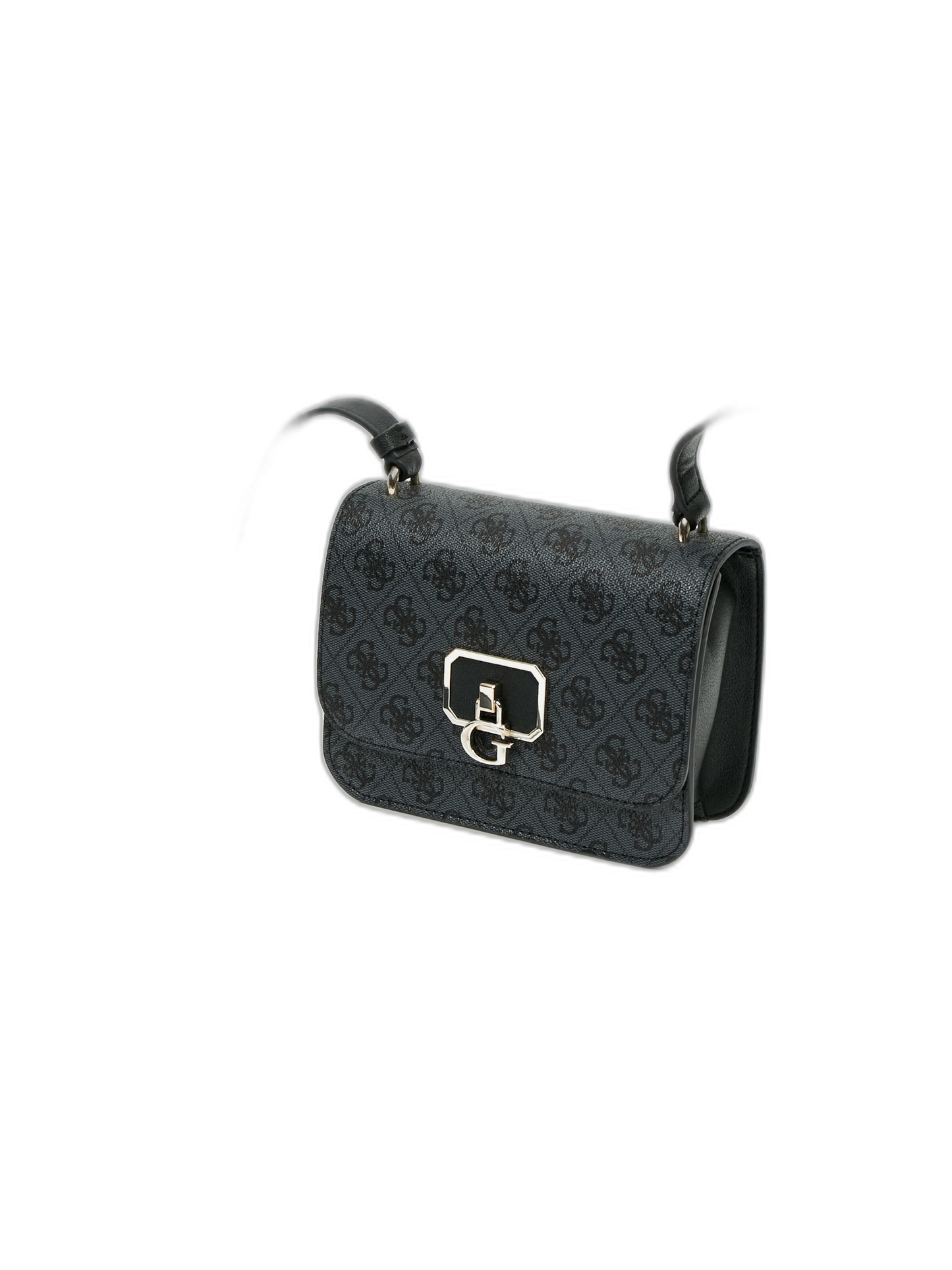 Guess Guess, Coal, Textil-Umhängetasche, Schwarz, 79780, 18,5 x 14,5 x 7 cm, Für Frauen Regular