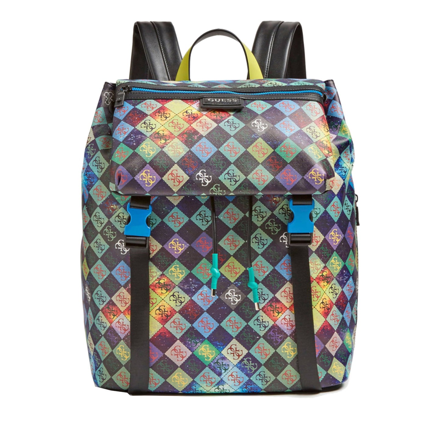 Guess Guess, Salameda, Polyester, Textilrucksack, Schwarz, Laptopfach, HMSLSPP0305, Unisex Regular