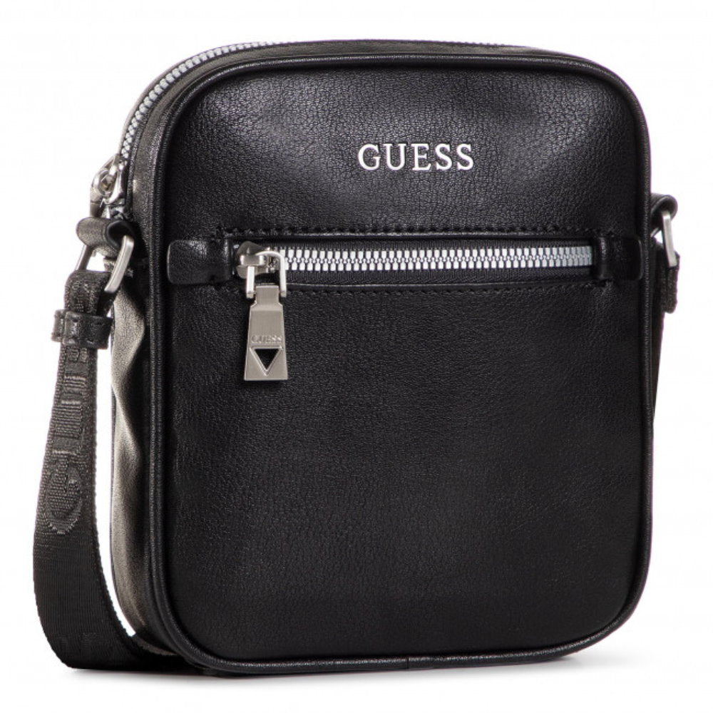 Guess Guess, Scala, Mini, Textil-Umhängetasche, Schwarz, Für Männer Regular