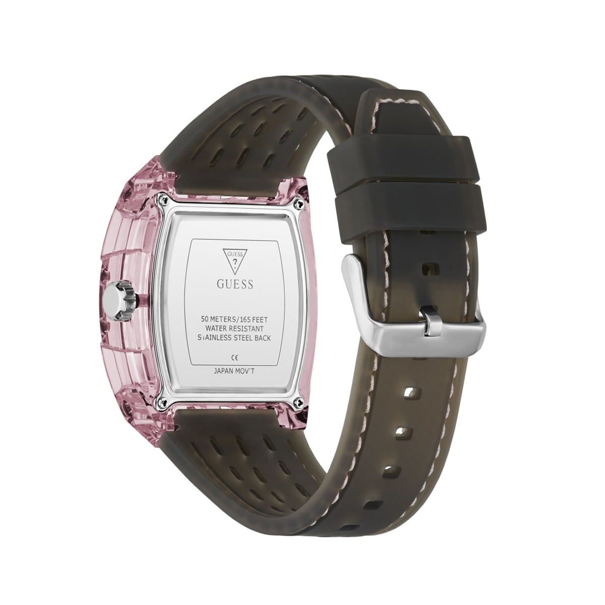 GUESS SPORTING PINK GW0032G3 Armbanduhr Rosa ansicht-3