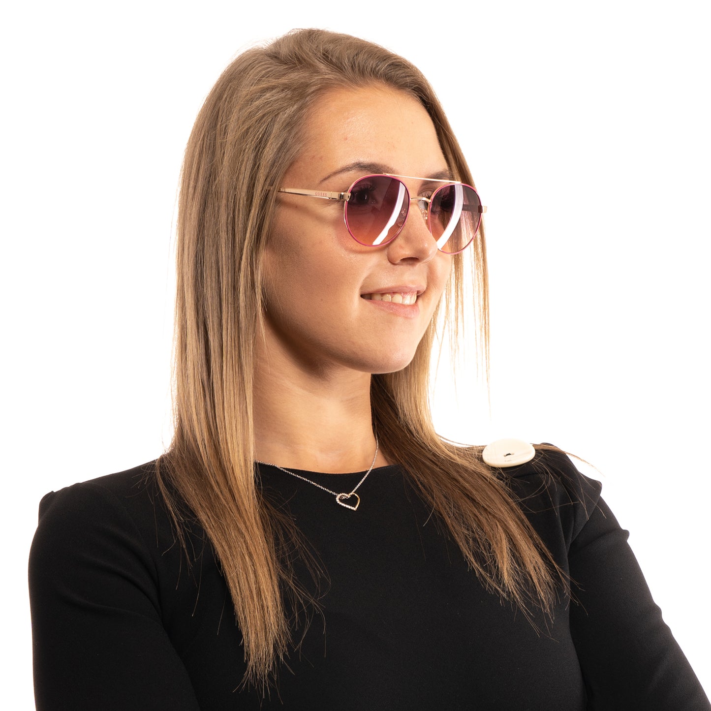 GUESS SUNGLASSES GF0367 5328Z Sonnenbrille Rot ansicht-3