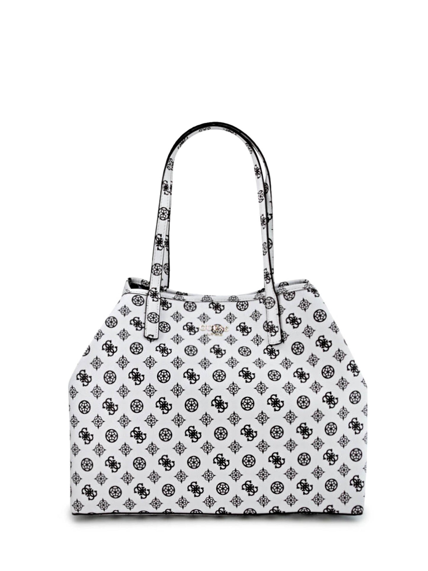 Guess, Vikky, Leder, Textiltasche, Weiß, Für Frauen, 32,5x27x15 cm