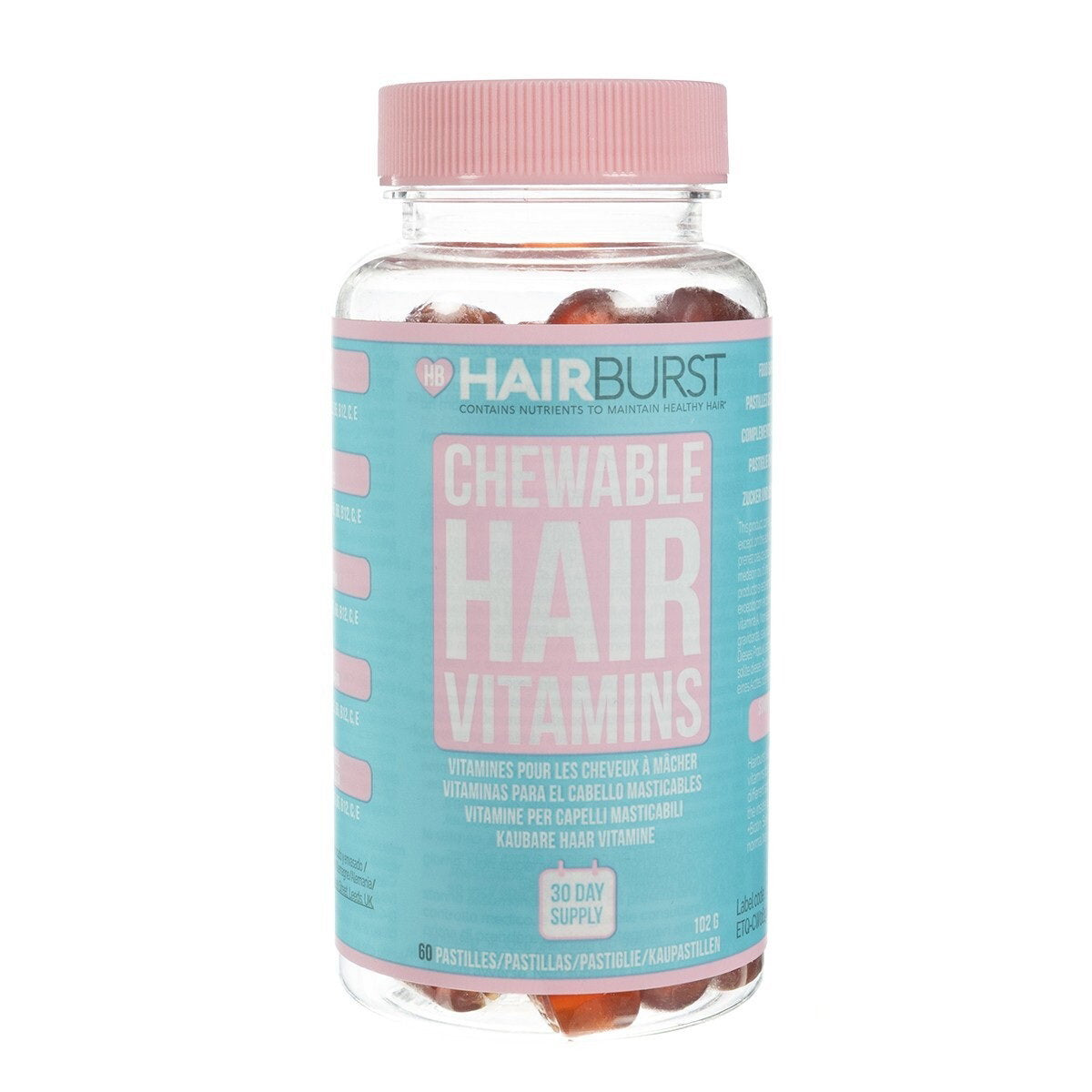 Hairburst Chewable Biotin Haarwachstum Vitamine 60 Stück