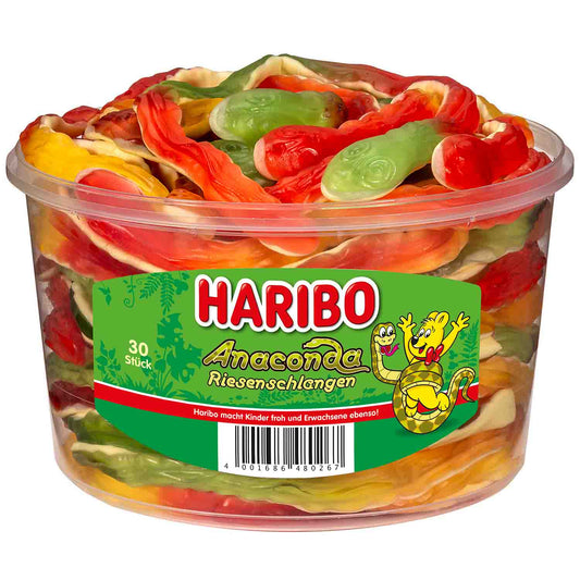 Haribo Anaconda Riesenschlangen 30er - Candyshop.ch