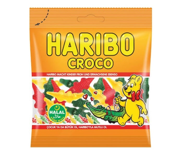 Haribo Croco 100g Halal - Candyshop.ch