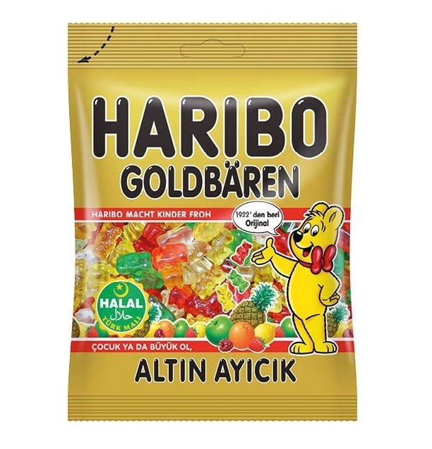 Haribo Goldbären 100g Halal - Candyshop.ch