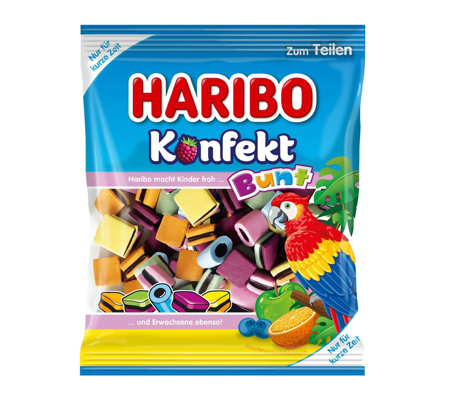 Haribo Konfekt Bunt 175g Lakritzkonfekt - Candyshop.ch