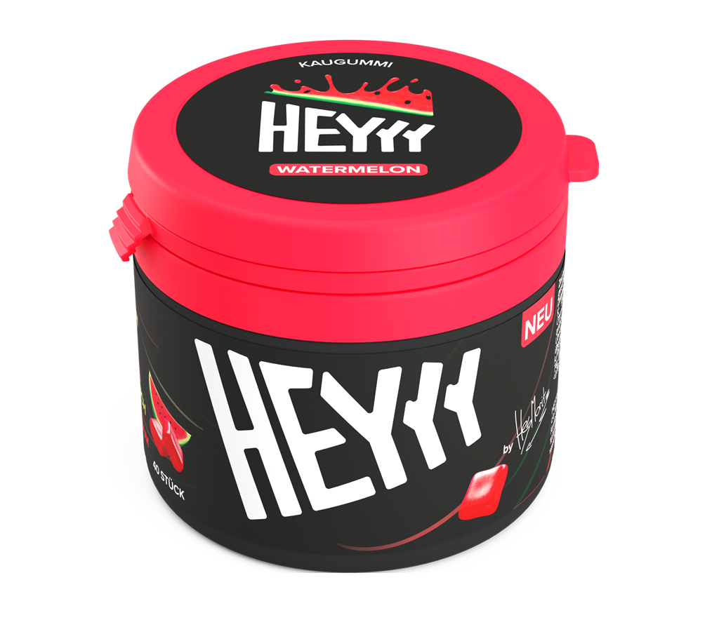 HEYYY Kaugummi Watermelon 68g - Candyshop.ch
