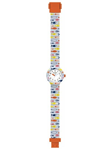 HIP HOP NEW COLLECTION Damen Quarzuhr mit Datum aus Kunststoff 36 mm HWU1159 – Produktansicht