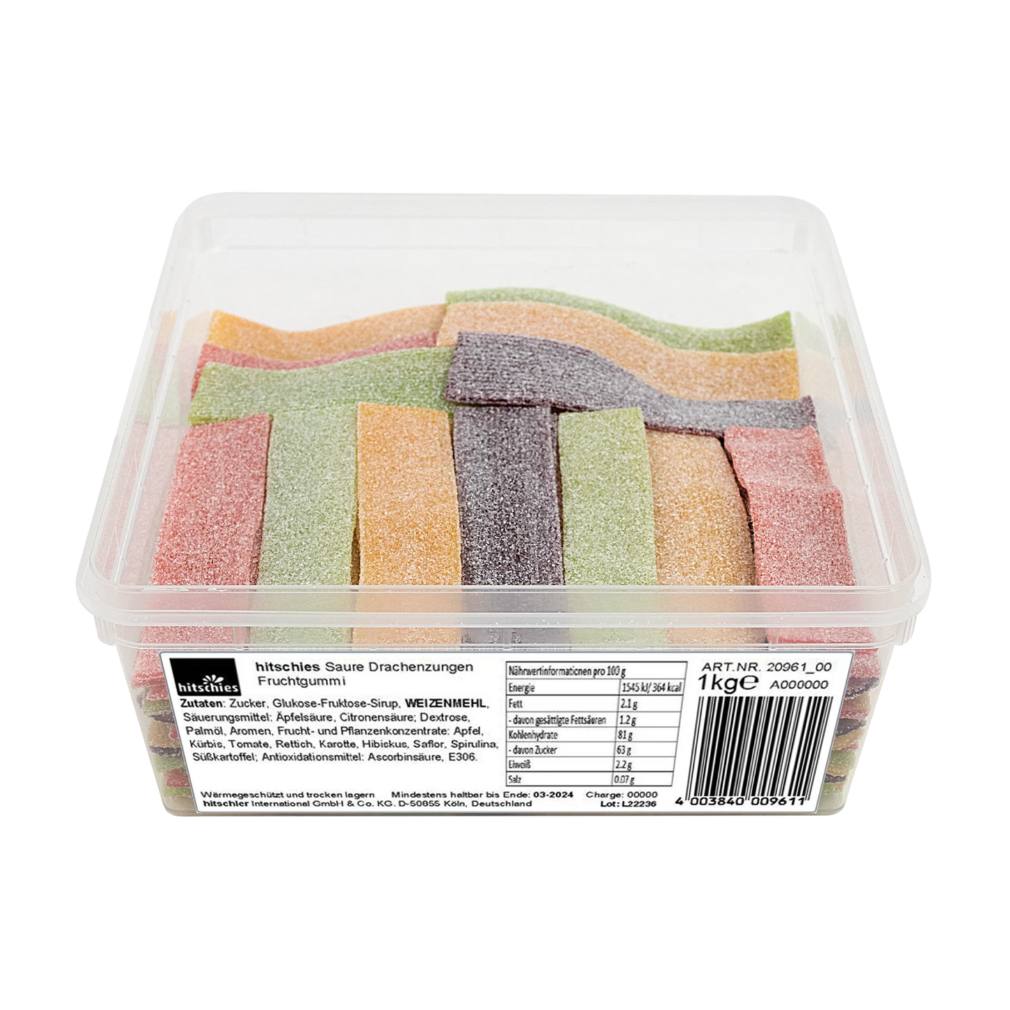 hitschies Saure Drachenzungen 1000g - Candyshop.ch