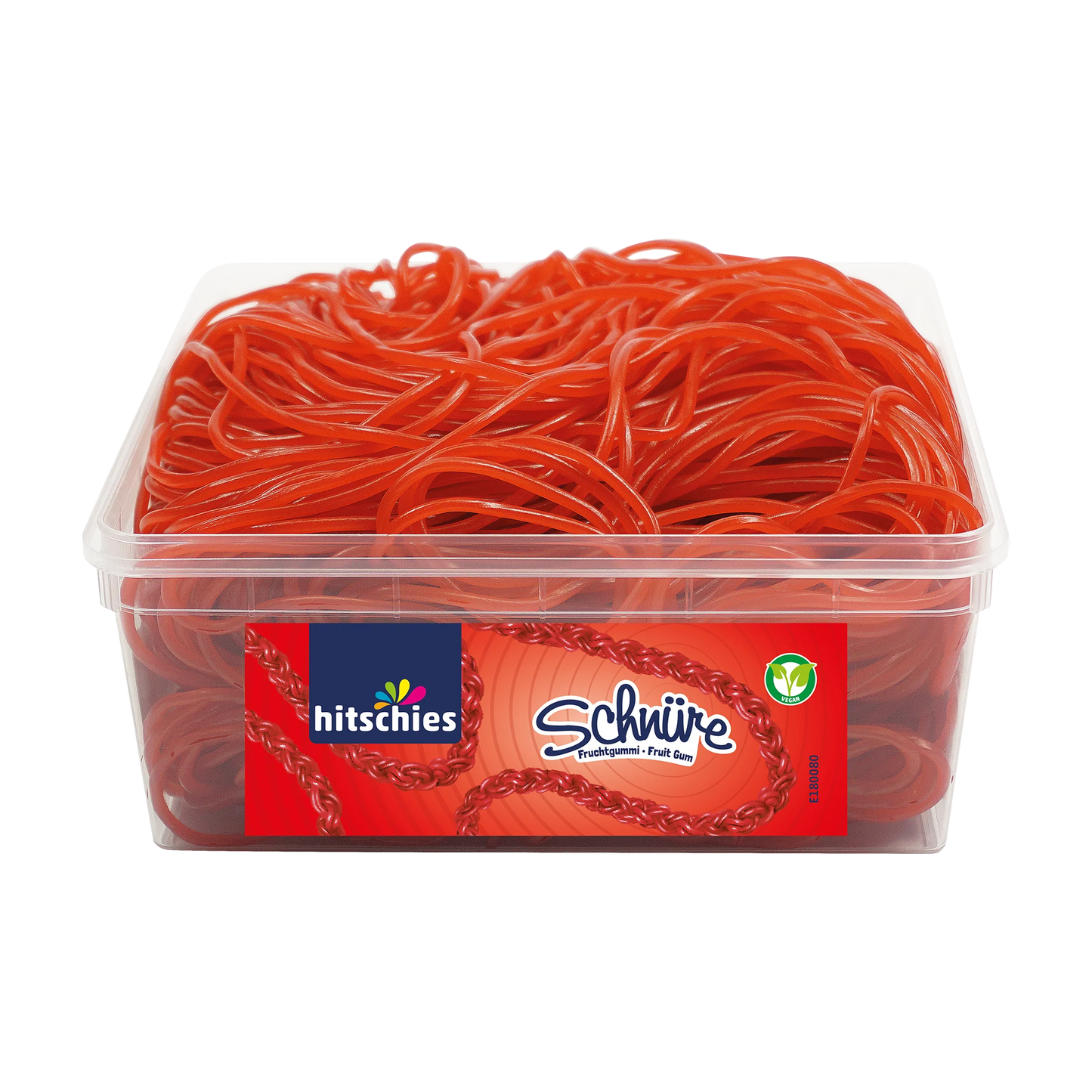 hitschies Schnürre Erdbeere 1000g - Candyshop.ch