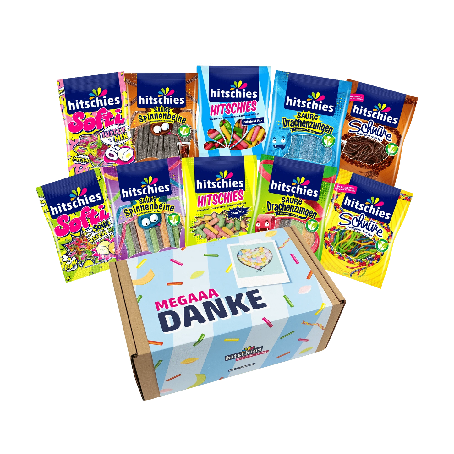 hitschies Mega Danke Box - Candyshop.ch
