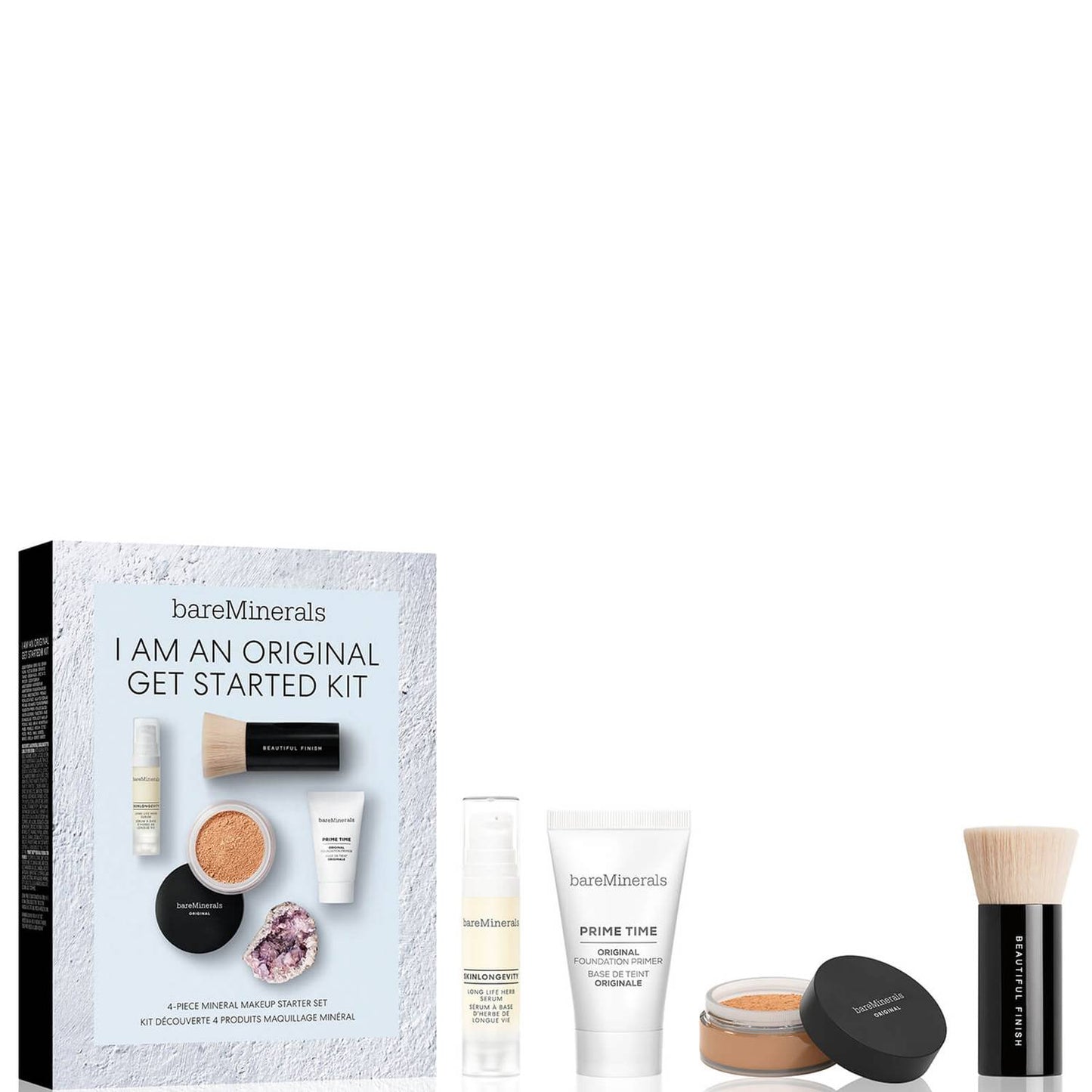 BareMinerals Schminkset I Am An Original Set BareMinerals: Prime Time, Vitamin E, Smooth Wear, Foundation Primer, Golden Tan,