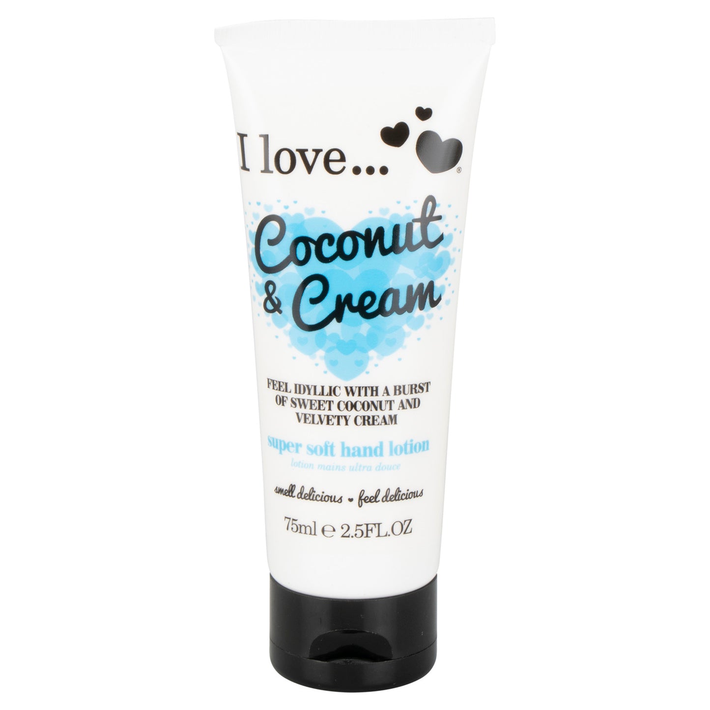 I Love Hydratisierende Handlotion Kokosnuss & Sahne 75 ml – Pflege für zarte Hände