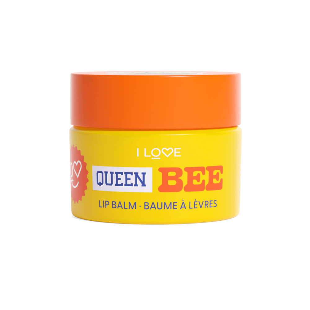 I Love Queen Bee Vegan Lippenbalsam 10 g – Intensive Hydratation für geschmeidige Lippen