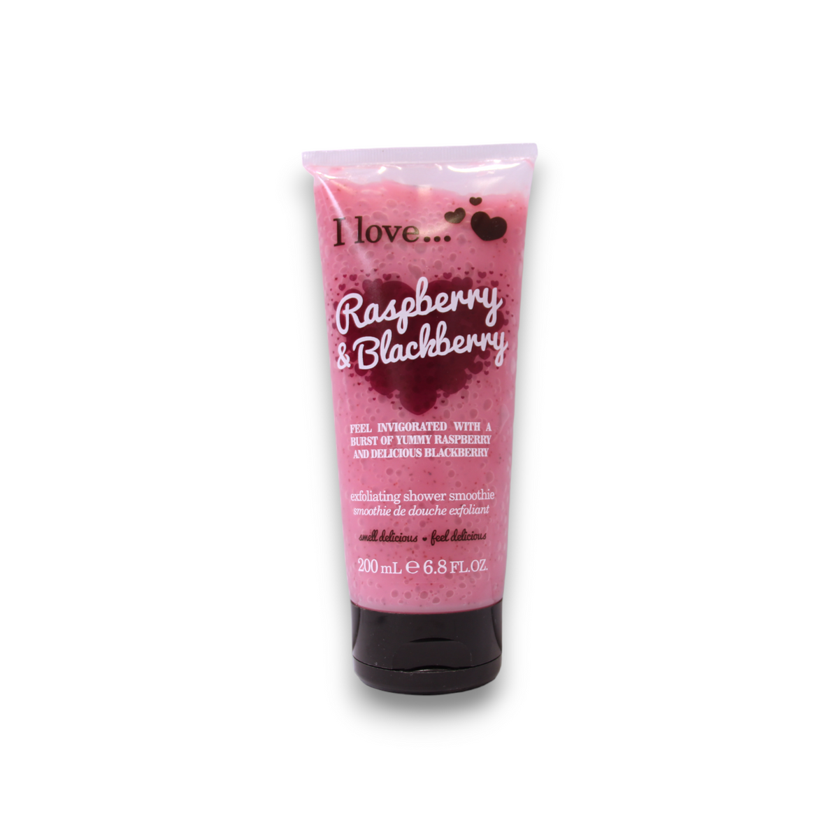 I Love I Love, Raspberry & Blackberry, Peeling, Duschgel, 200 ml Regular