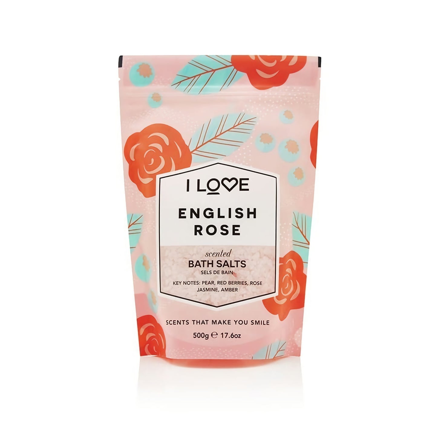I Love I Love Signature Collection Englische Rose Badesalz 500 g Körper / Dusche & Bad / Badesalz