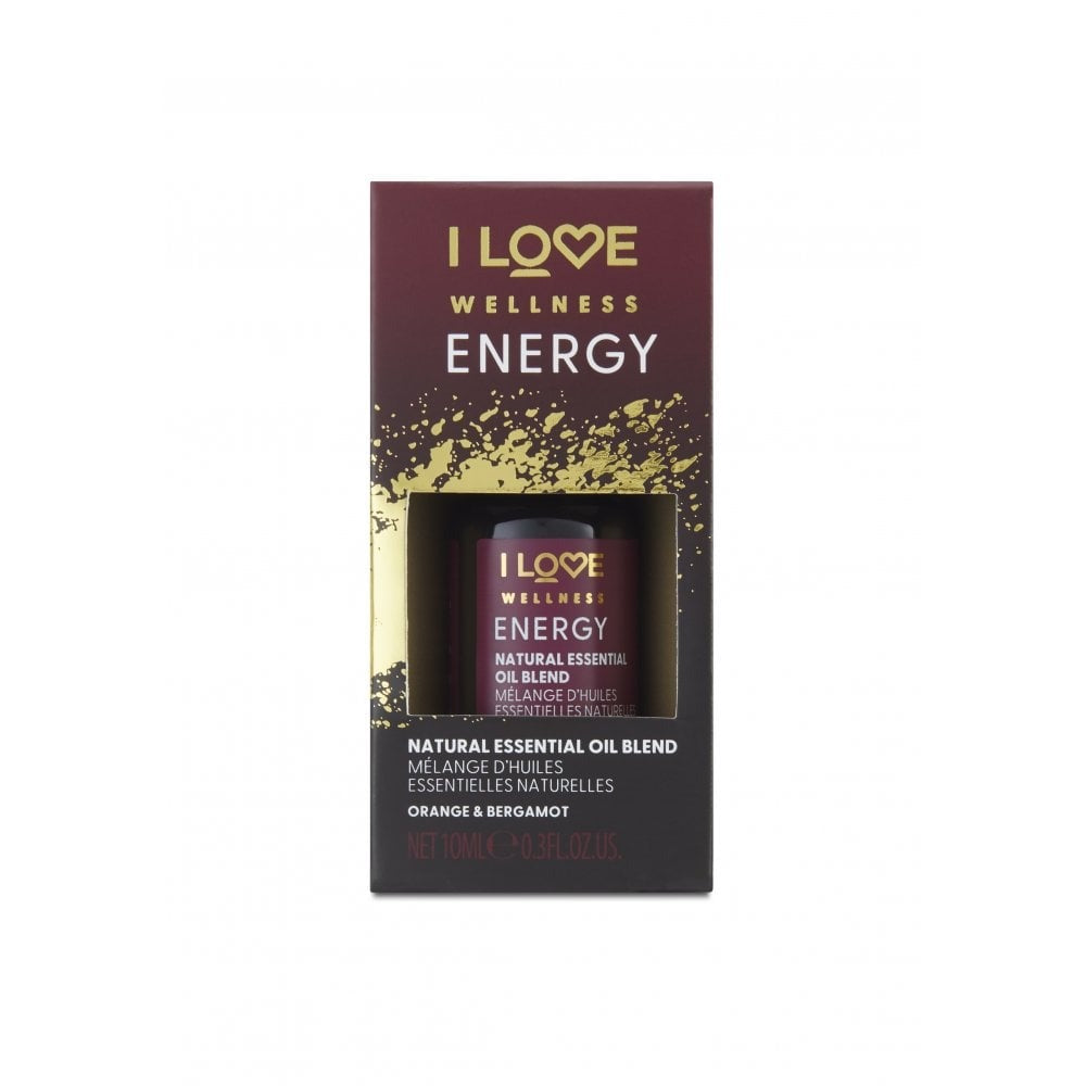 I Love I Love, Wellness Energy, Orange & Bergamotte, Ätherisches Öl, 10 ml Regular