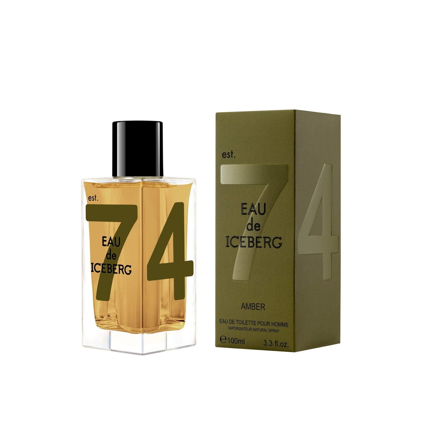 Iceberg Iceberg, Eau de Iceberg 74 Amber, Eau de Toilette, Für Männer, 100 ml Regular