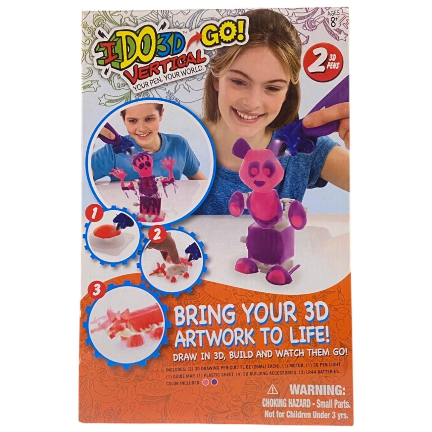 Ido3D Symphonya Ido3D, Bring Your 3D Artwork To Life Drawing & Colouring Kits Regular