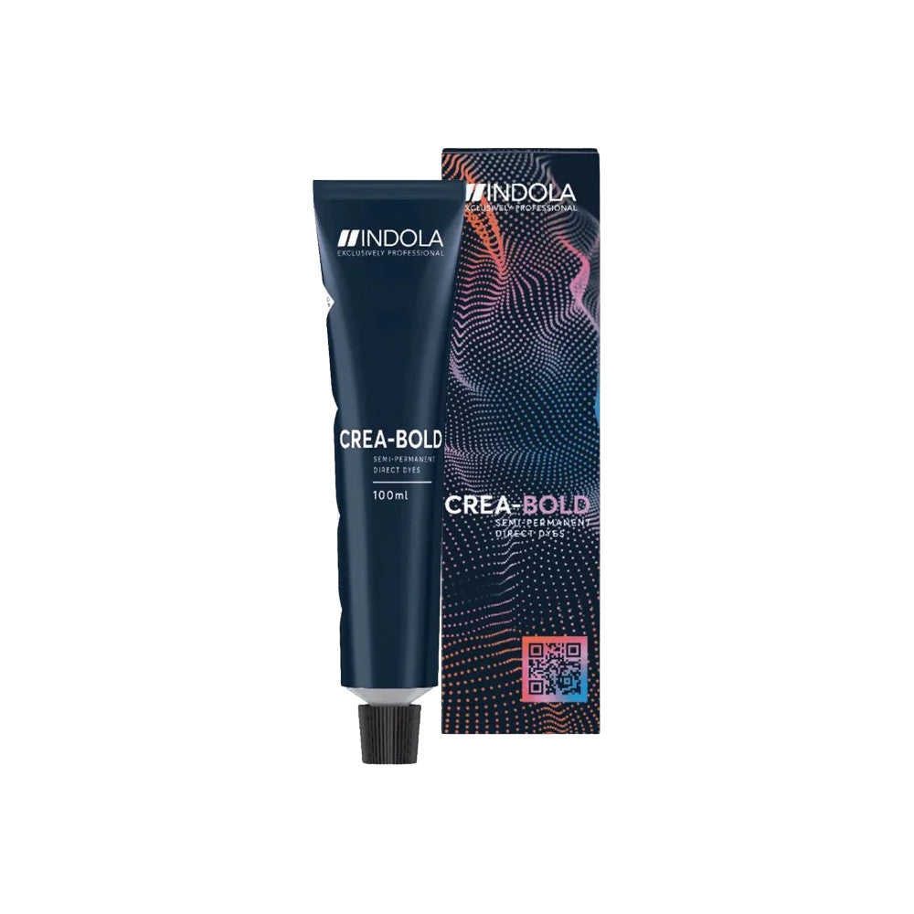 Indola Crea-Bold Semi-permanente Haarfarbe Bright Red 100 ml – Intensive Farbe ohne langes Nachfärben