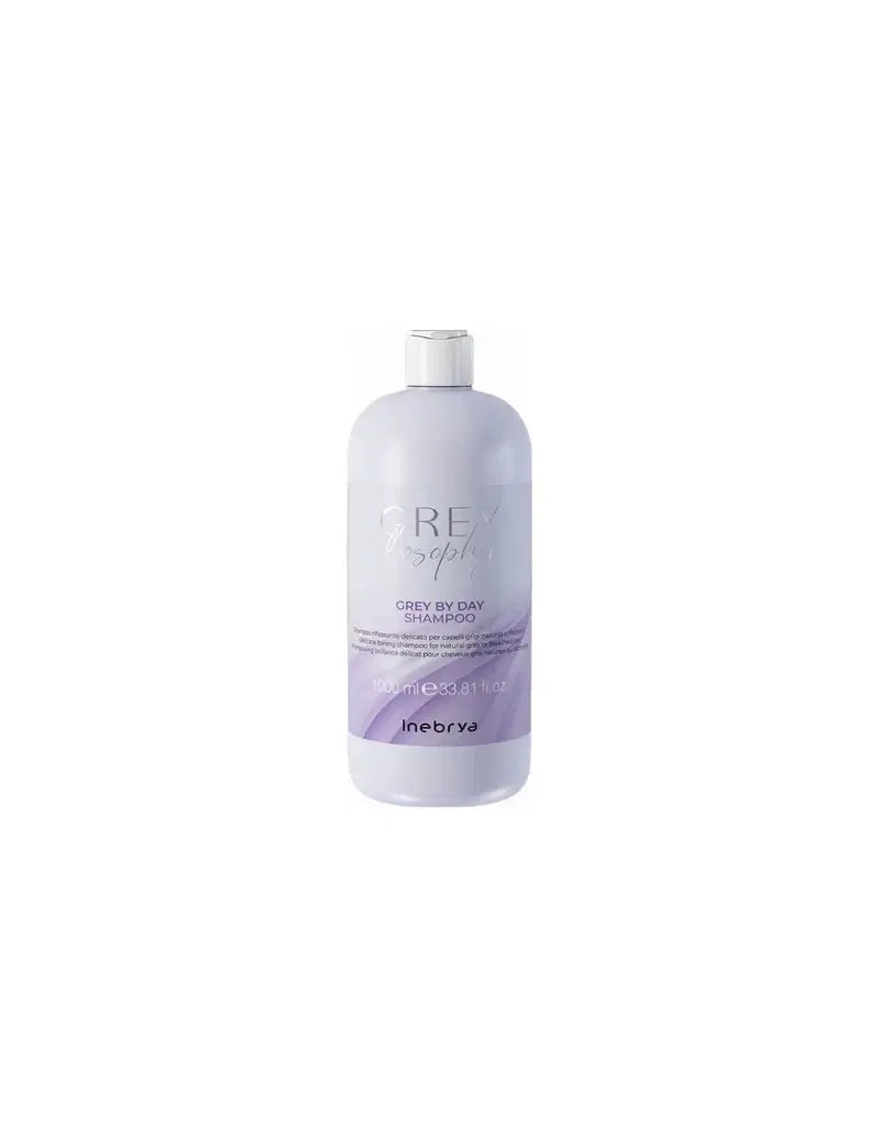 Inebrya Inebrya, Grey By Day, Haarshampoo, Zur Neutralisierung von Gelbtönen, 1000 ml Regular