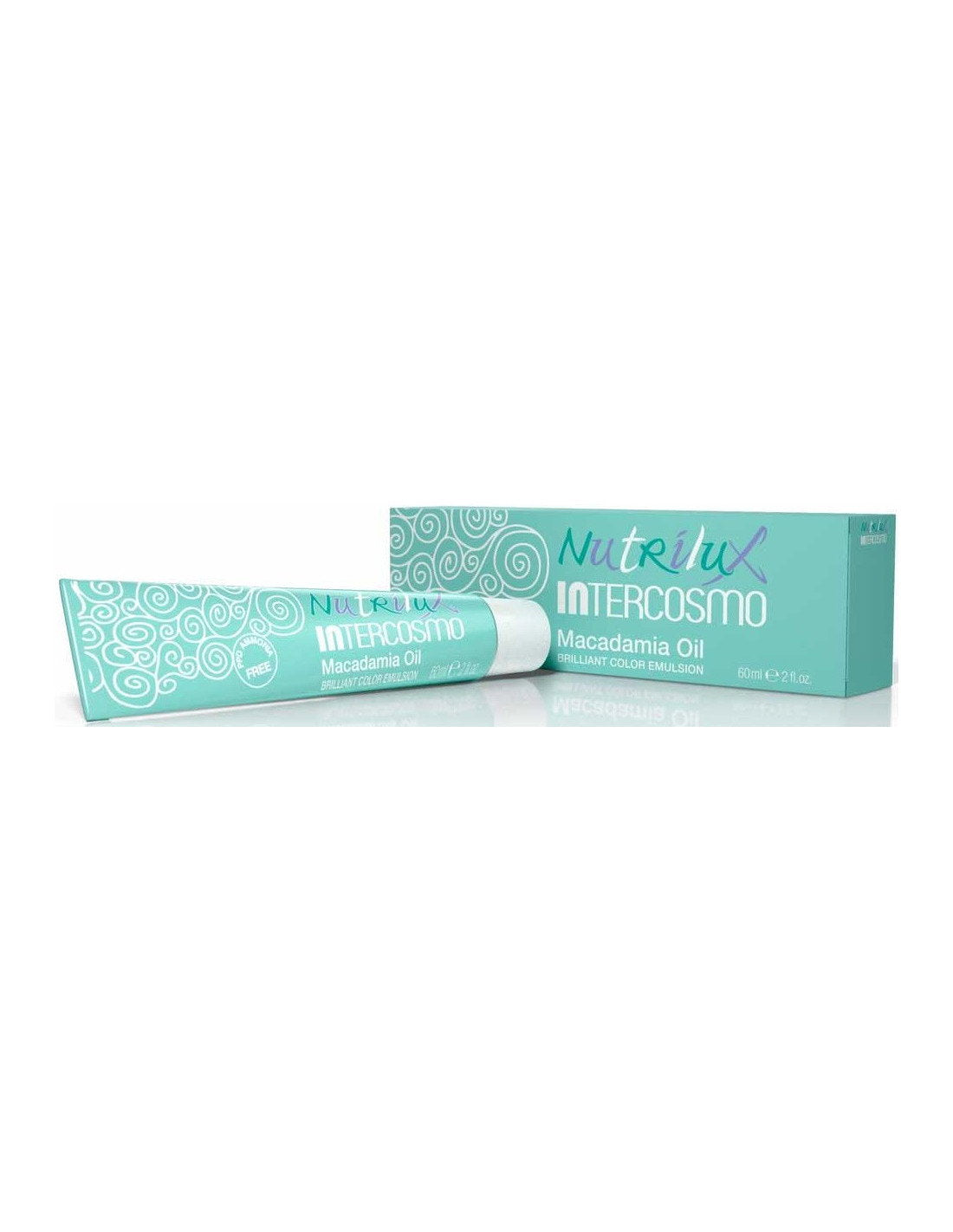 Intercosmo Intercosmo, Nutrilux Macadamia Oil, Permanente Haarfarbe, 10.0 Orange Blossom Honey, 60 ml Regular