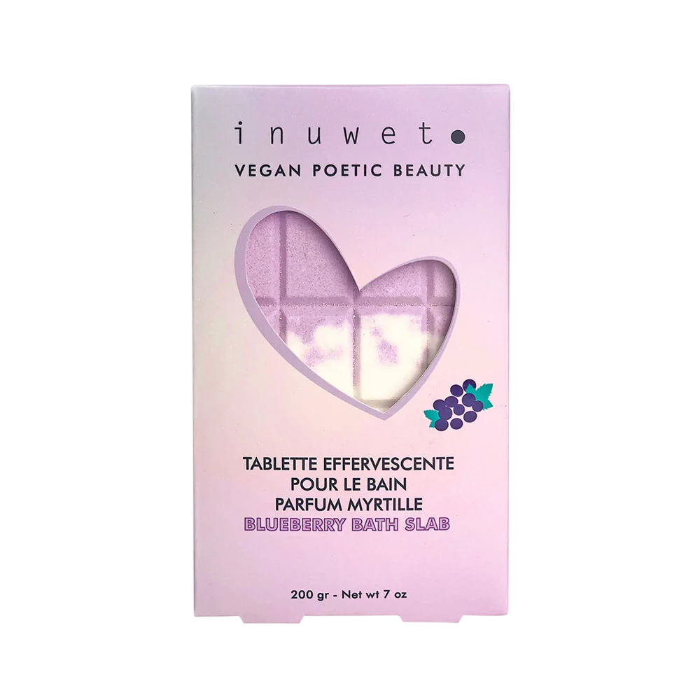Inuwet Inuwet, Blueberry, Badebombe, 200 g Regular