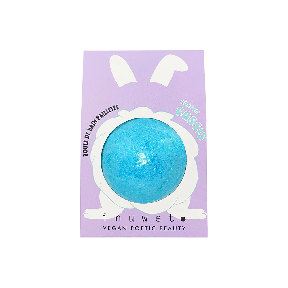 Inuwet Inuwet, Cassis, Badebombe, 120 g Regular