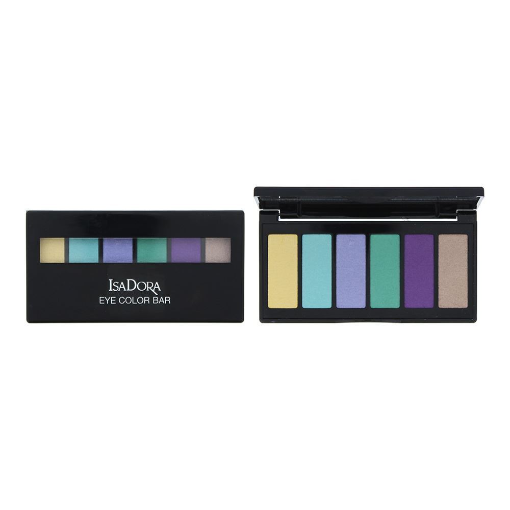 IsaDora IsaDora, Color Bar, Lidschattenpalette, 62, Surf und Sonne, 6, 5 g *Tester
