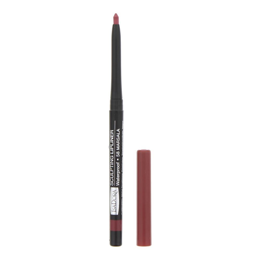 IsaDora IsaDora, Sculpting, Wasserdicht, Einziehbar, Lipliner, 58, Marsala, 0.3 g Regular
