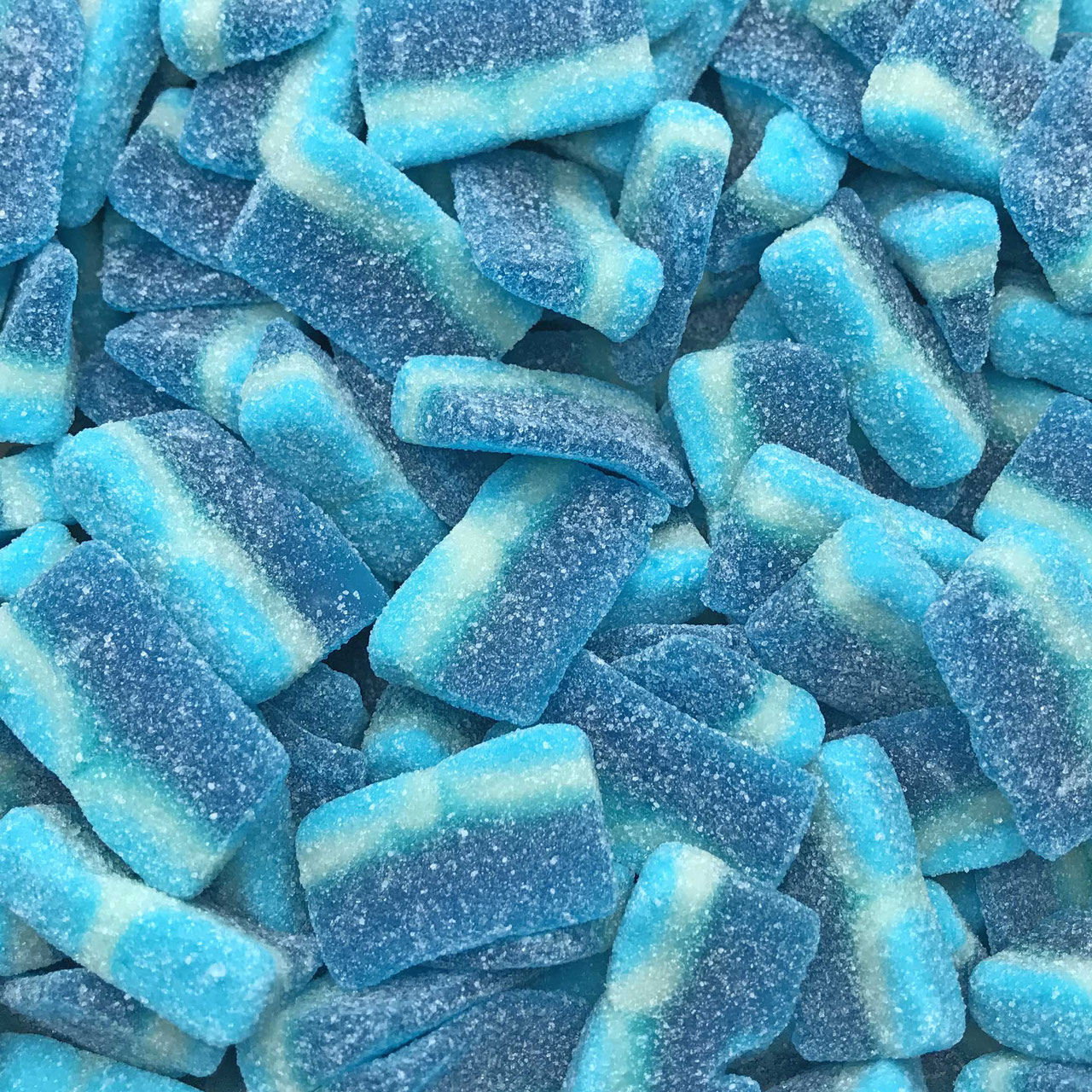Jake Sour Blue Raspberry Wedges 100g - Candyshop.ch