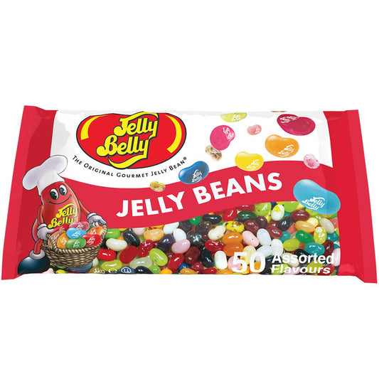 Jelly Belly 50 Sorten Mix 1kg - Candyshop.ch