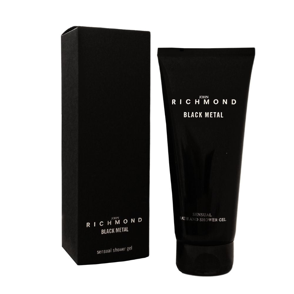 John Richmond John Richmond, Black Metal, Natürlich, Reinigung, Duschgel, 200 ml Regular