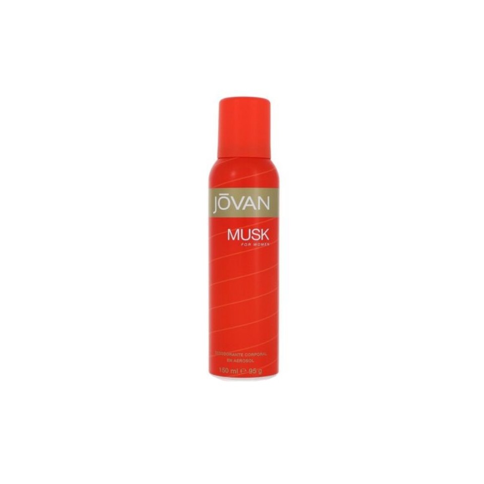 Jovan Jovan, Musk, Deodorant Spray, Für Frauen, 150 ml Regular