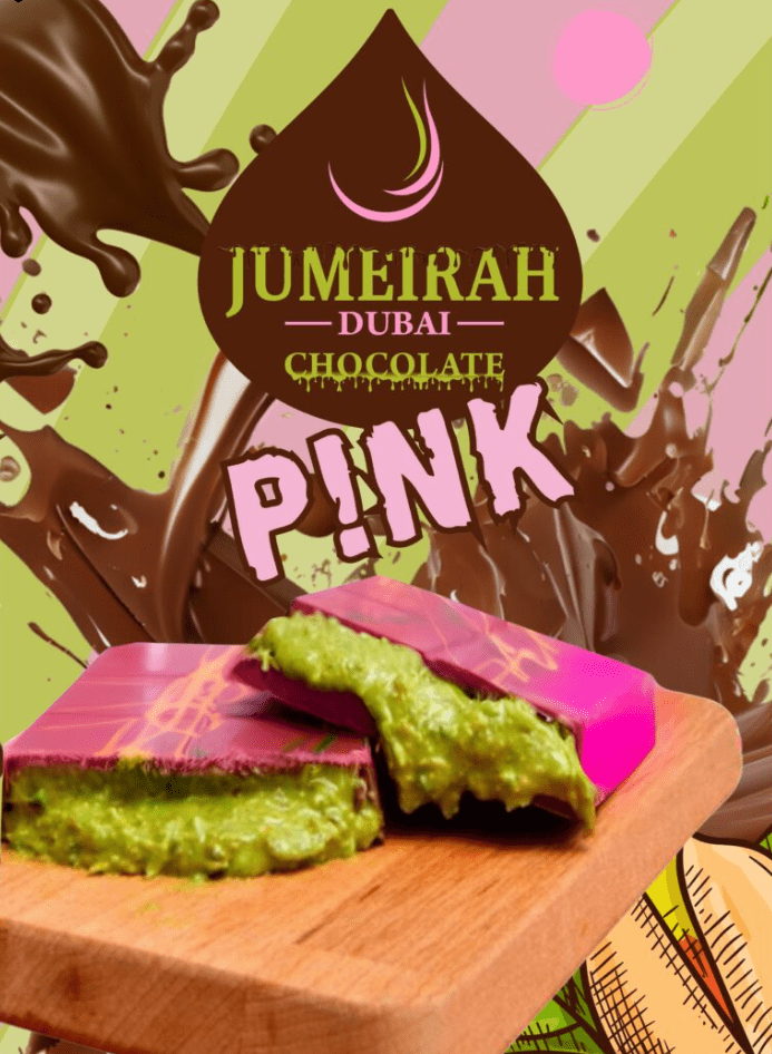 Jumeirah Dubai Pink – Verführerische Luxusschokolade aus Dubai - Candyshop.ch