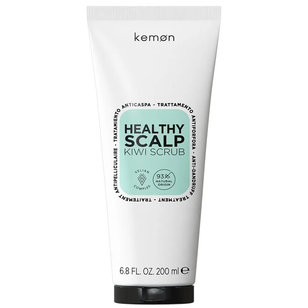 Kemon Kemon, Healthy Scalp Kiwi Scrub, Haarpeeling-Behandlung, Antischuppen, 200 ml Regular