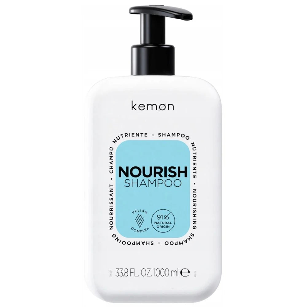 Kemon Kemon, Nourish Nourishing, Haarshampoo, Hydratisierend, 1000 ml Regular