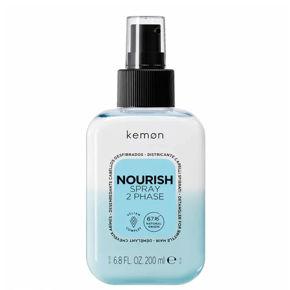 Kemon Kemon, Nourtish 2-Phase Spray, Haarspray Behandlung, Nahrhaft, 200 ml Regular
