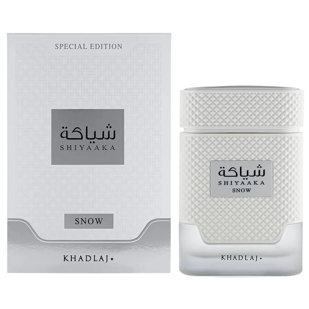 Khadlaj Khadlaj, Shiyaaka Snow, Eau de Parfum, Für Männer, 100 ml Regular