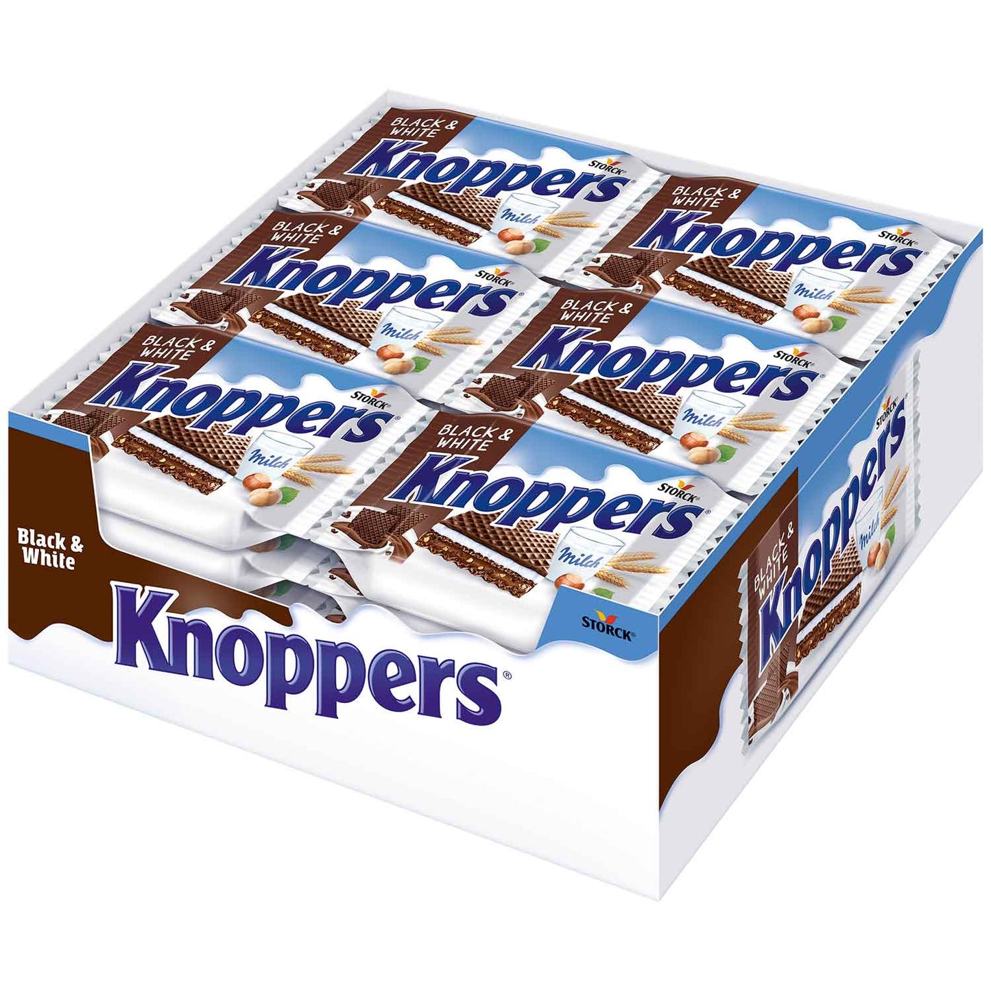 Knoppers Black & White 24er - Candyshop.ch