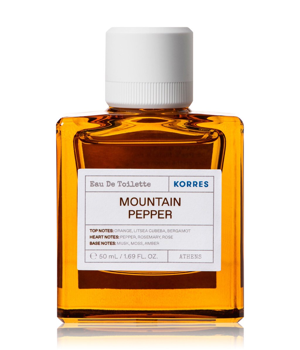 Korres Korres, Mountain Pepper, Eau de Toilette, Unisex, 100 ml Regular