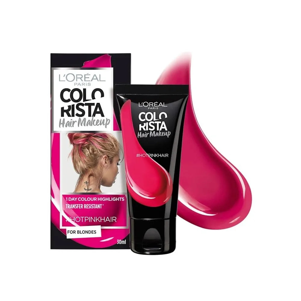 L`Oreal Paris L'Oreal Paris Colorista Hair Makeup Semi-permanente Haarfarbe Hot Pink 30 ml