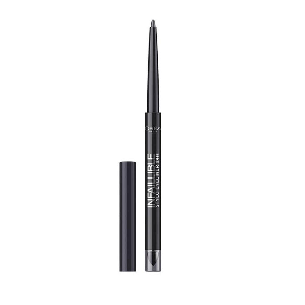 L`Oreal Paris L'Oreal Paris, Infaillible 24H , Wasserdicht, Kontur, Gel-Kajalstift, 301, Nacht Tag Schwarz, 10 g Regular