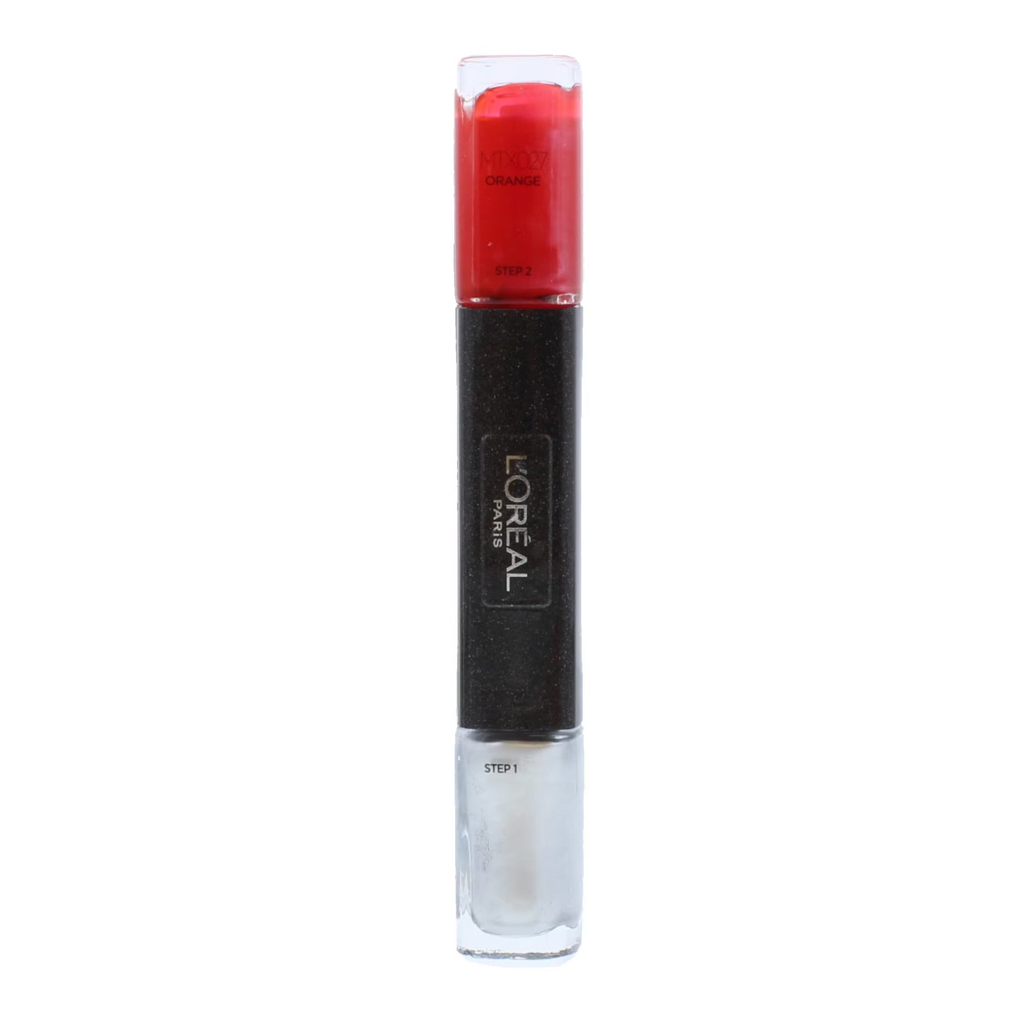 L`Oreal Paris L'Oreal Paris, Infallible, Gel-Effekt, Nagellack 2-in-1, MTX 027, Orange, 2 x, 5 ml Regular