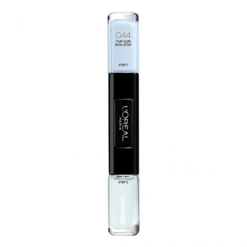 L`Oreal Paris L'Oreal Paris, Infallible, Nagellack 2-in-1, 44, Yum Gum Non-Stop, 2 x, 5 ml Regular