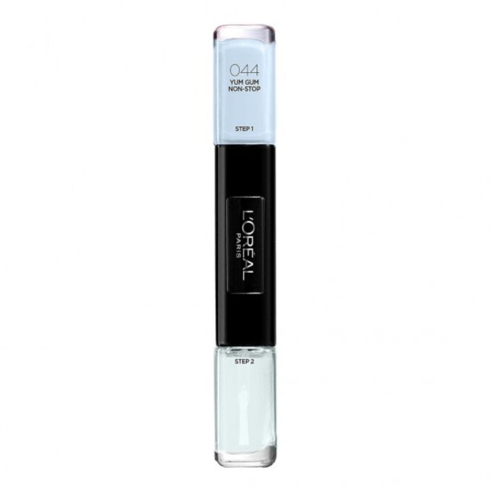 L`Oreal Paris L'Oreal Paris, Infallible, Nagellack 2-in-1, 44, Yum Gum Non-Stop, 2 x, 5 ml Regular