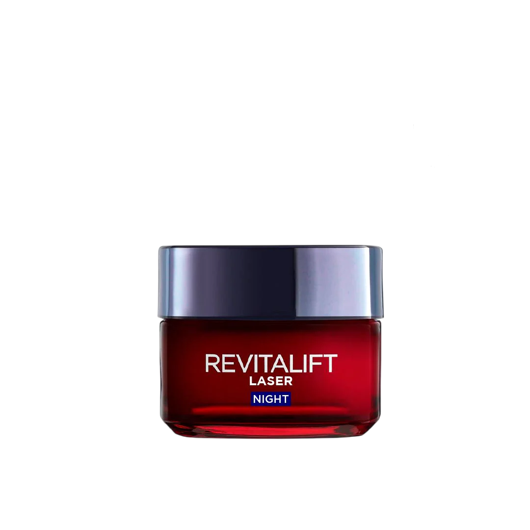 L`Oreal Paris L'Oreal Paris, Revitalift Laser X3, Anti-Falten & Straffend, Nacht, Sahne, Für das Gesicht, 50 ml Regular