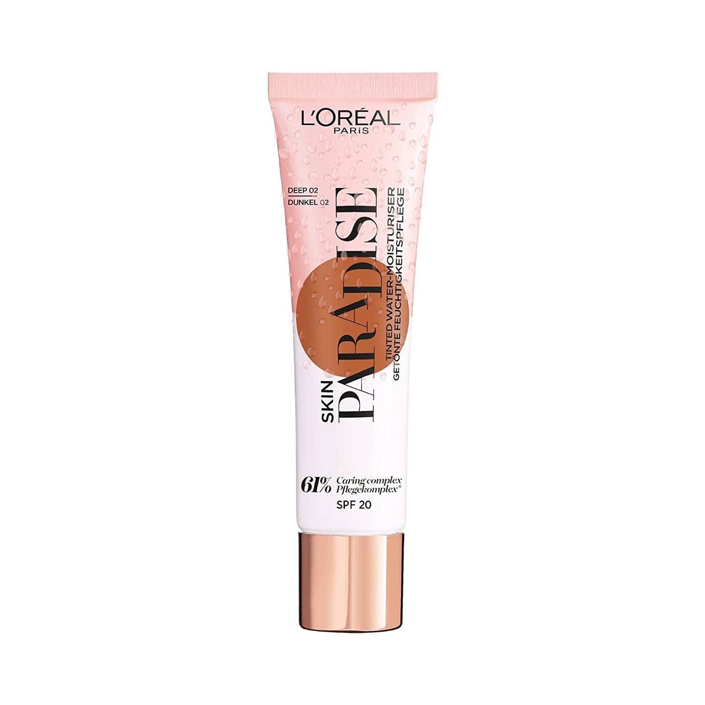 L`Oreal Paris L'Oreal Paris, Skin Paradise, Aloe Vera, Hydratisierend, Wassercreme, Für das Gesicht, SPF 20, 02, Tief, 30 ml