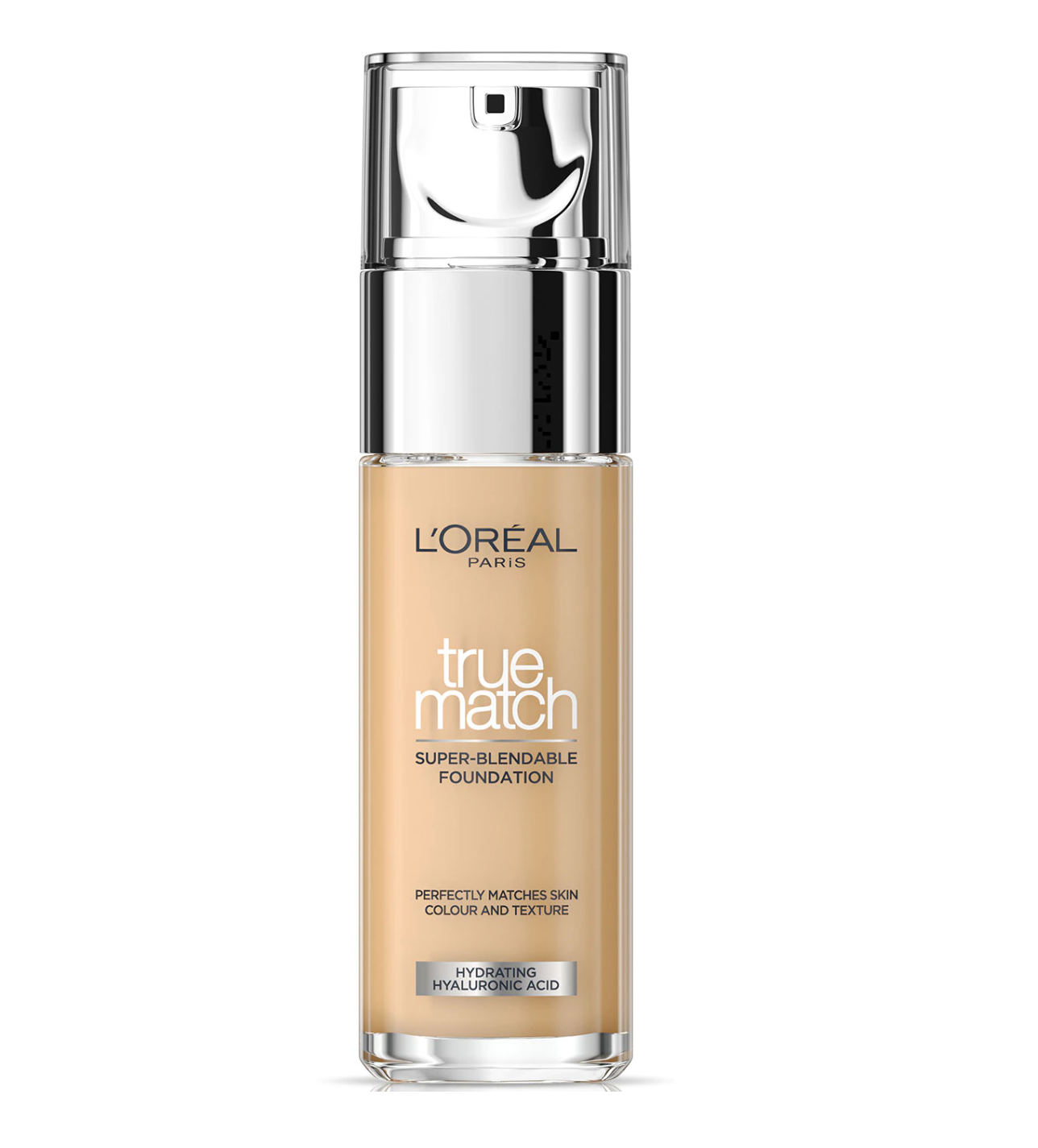 L`Oreal Paris L'Oreal Paris, True Match Super-Blendable, Hyaluronsäure, Flüssige Grundierung, 2N, Vanille, LSF 17, 30 ml Regu